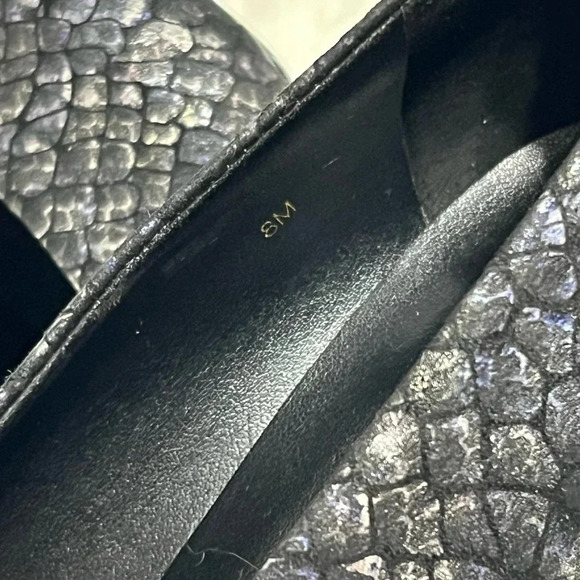 Van Eli | Black Snake Print Low Pump - Picture 9 of 9